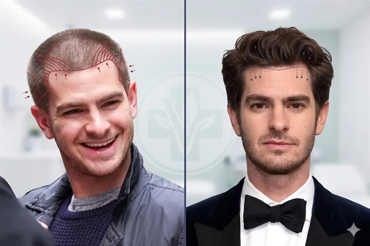 Andrew Garfield Saç Ekimi: Öncesi ve Sonrası