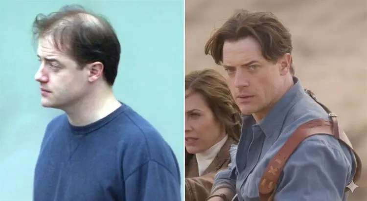 Brendan Fraser Hair Transplant: Before and After