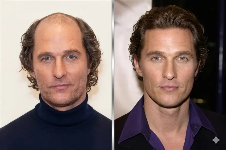 Matthew McConaughey Saç Ekimi: Öncesi ve Sonrası