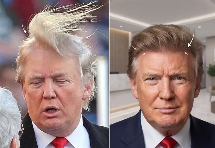 Donald Trump Saç Ekimi: Öncesi ve Sonrası