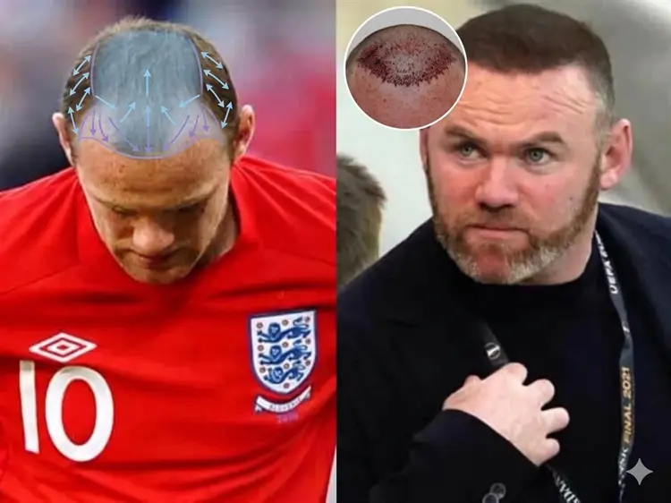 Wayne Rooney Saç Ekimi: Öncesi ve Sonrası